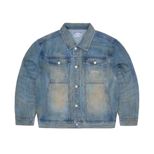 ARDWEAR PANEL DENIM JACKET [WASHED INDIGO]